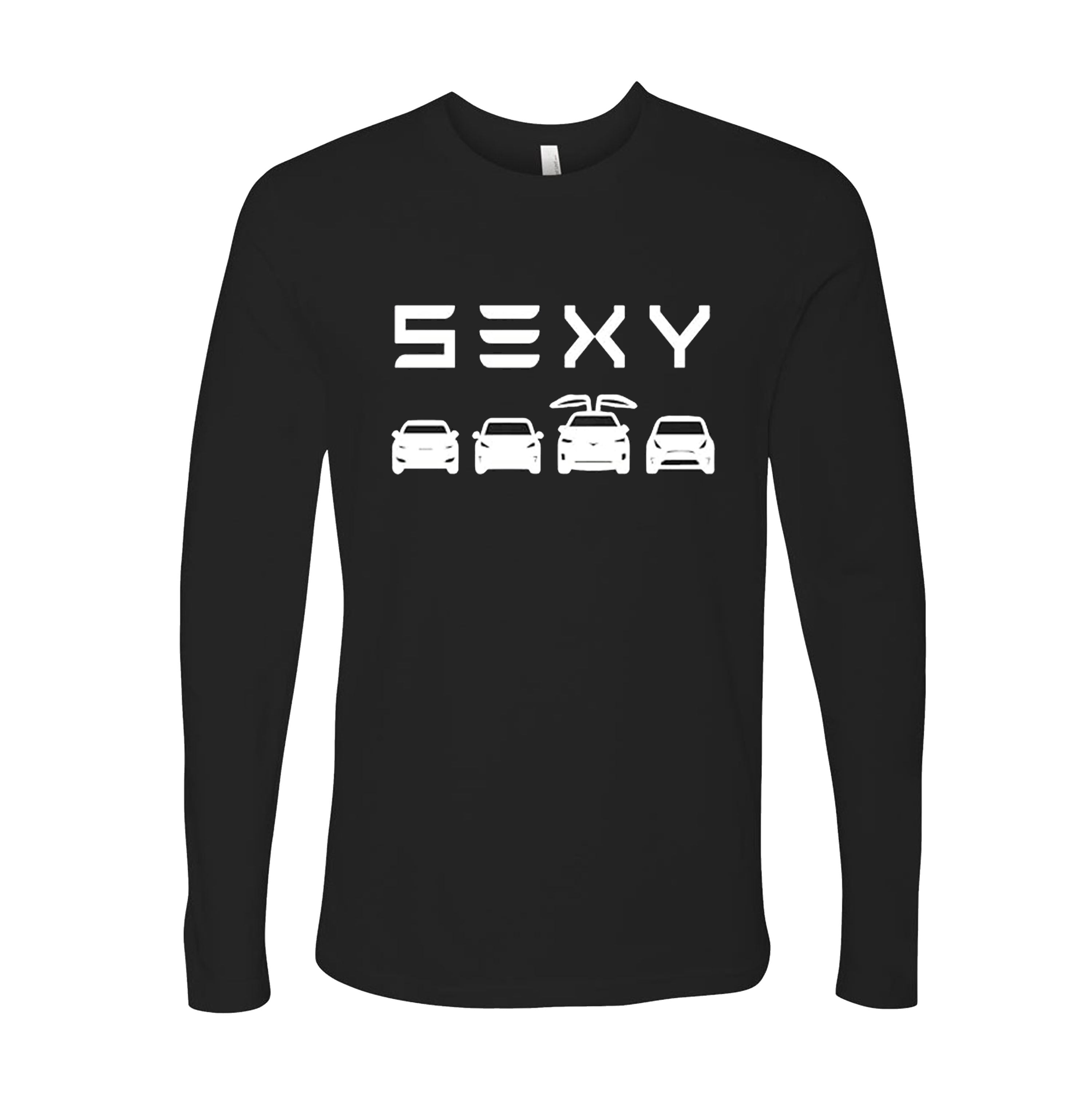 Tesla Sexy  Electric Car Luxury T-shirts Sleevless Hoodies S-3XL