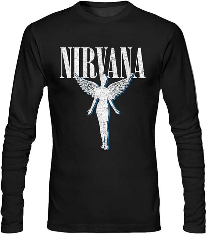 Nirvana Men's in Utero Tour Soft T Slim Fit T-shirts Sleevless Hoodies S-3XL