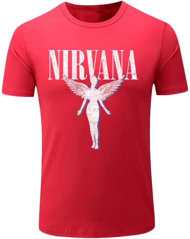 Nirvana Men's in Utero Tour Soft T Slim Fit T-shirts Sleevless Hoodies S-3XL