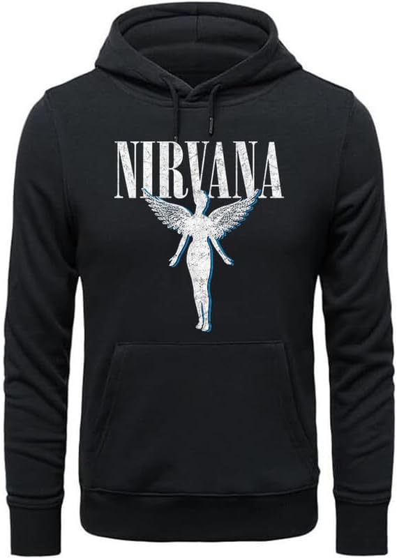 Nirvana Men's in Utero Tour Soft T Slim Fit T-shirts Sleevless Hoodies S-3XL