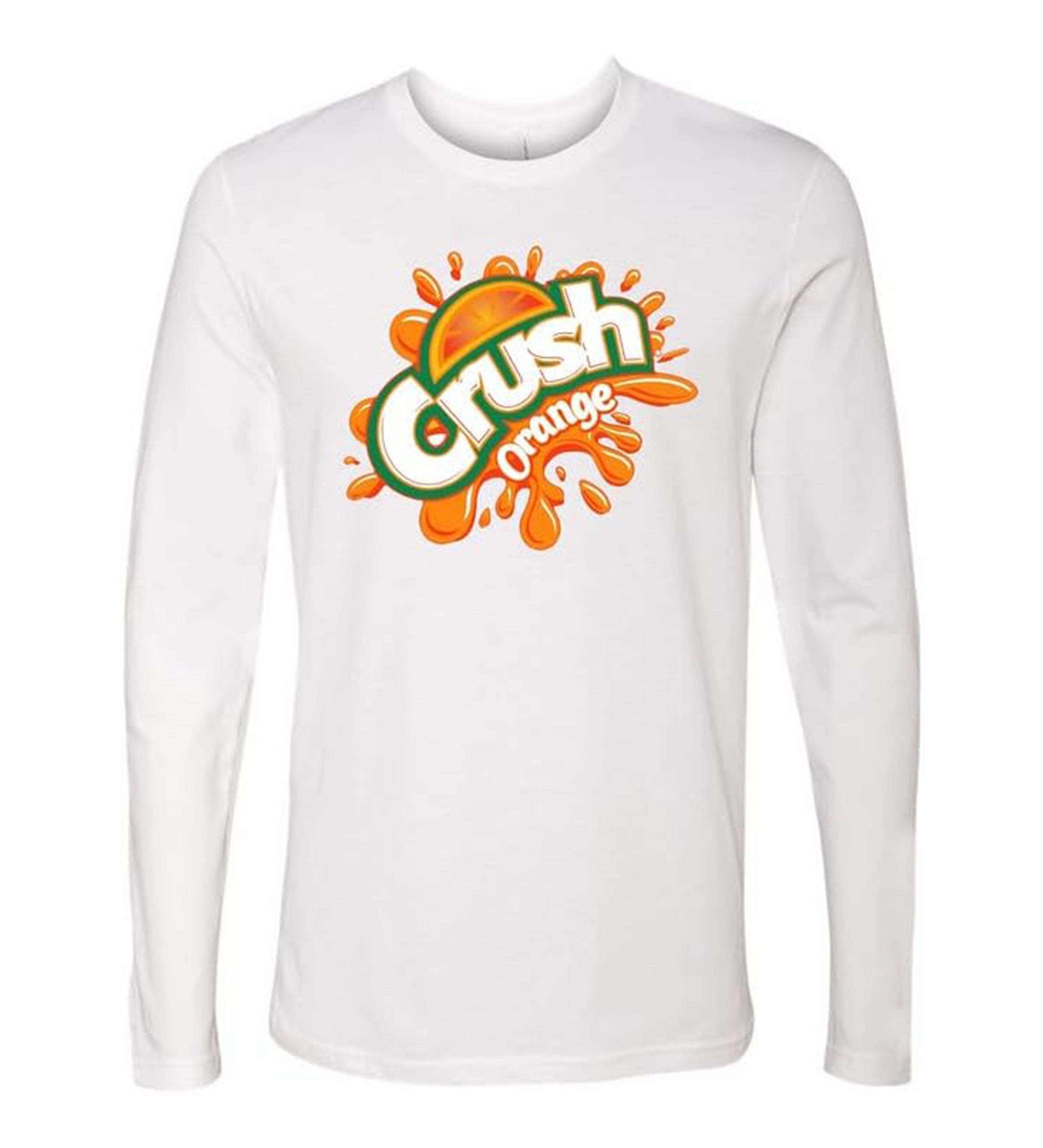 Crush Orange Soda drink Tee T-Shirt Soft T Slim Fit T-shirts Hoodies S-3XL