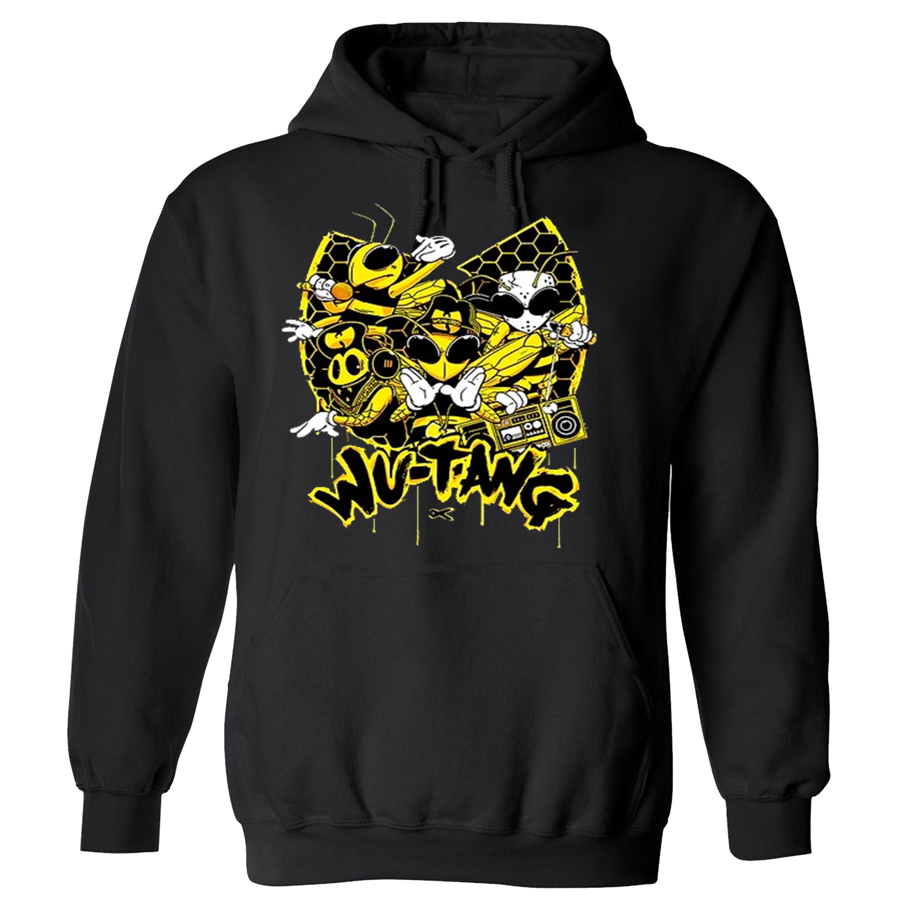 Wu Tang Clan Bees Hip Hop Old School Rap Lover T-shirts Sleevless Hoodies S-3XL