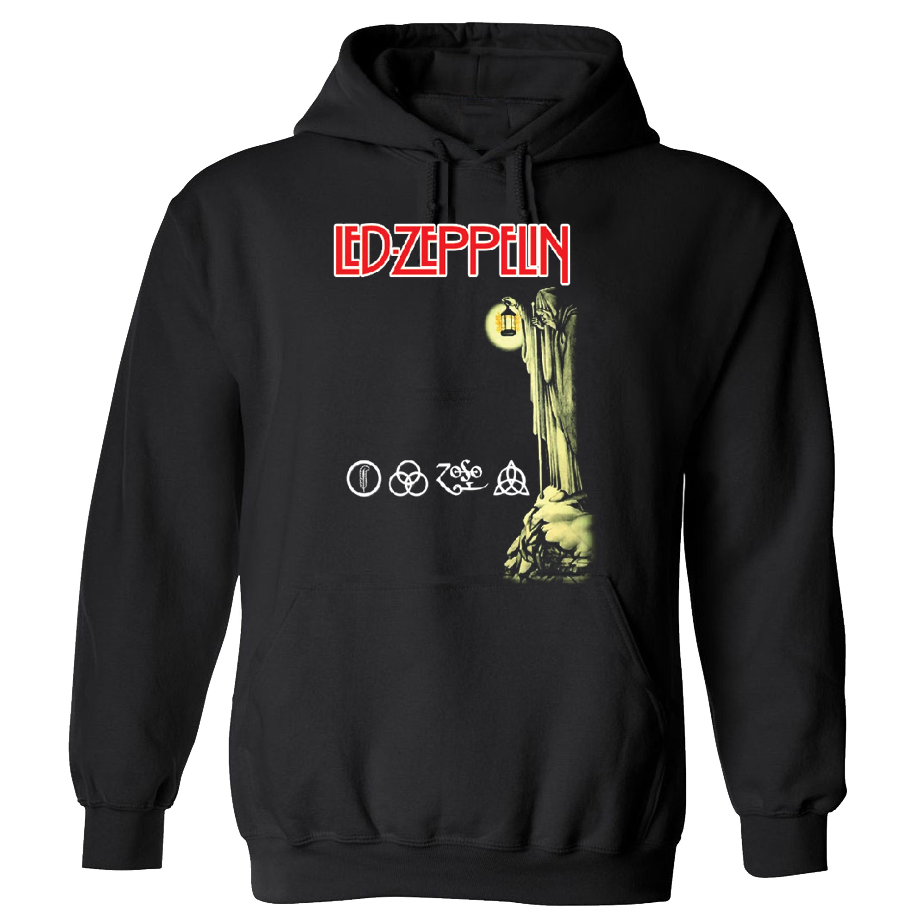 Led Zeppelin Hermit Short, Long Sleeve, Sleevless,  T-Shirt S-3XL