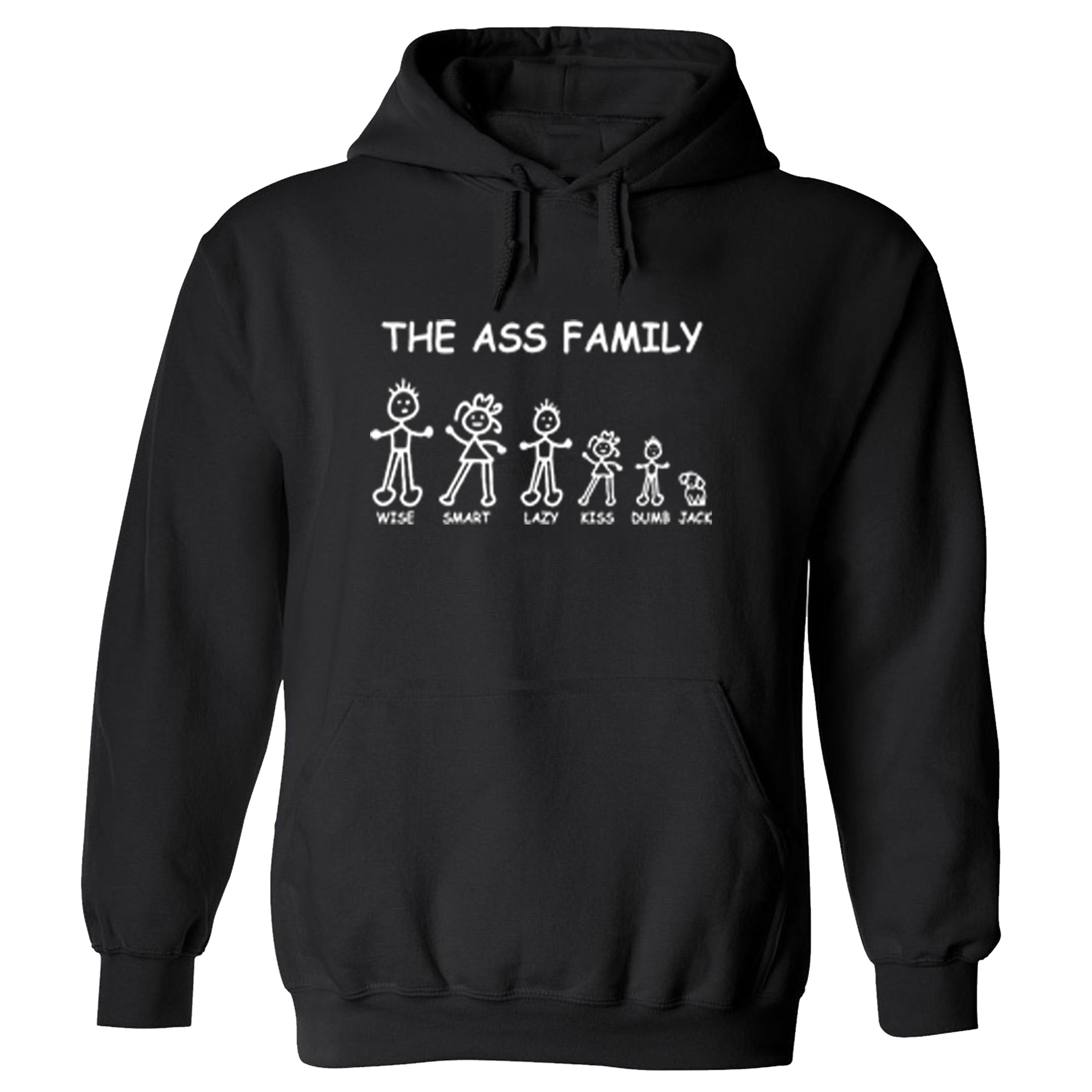 The Ass Family T-shirts Sleevless Hoodies S-3XL