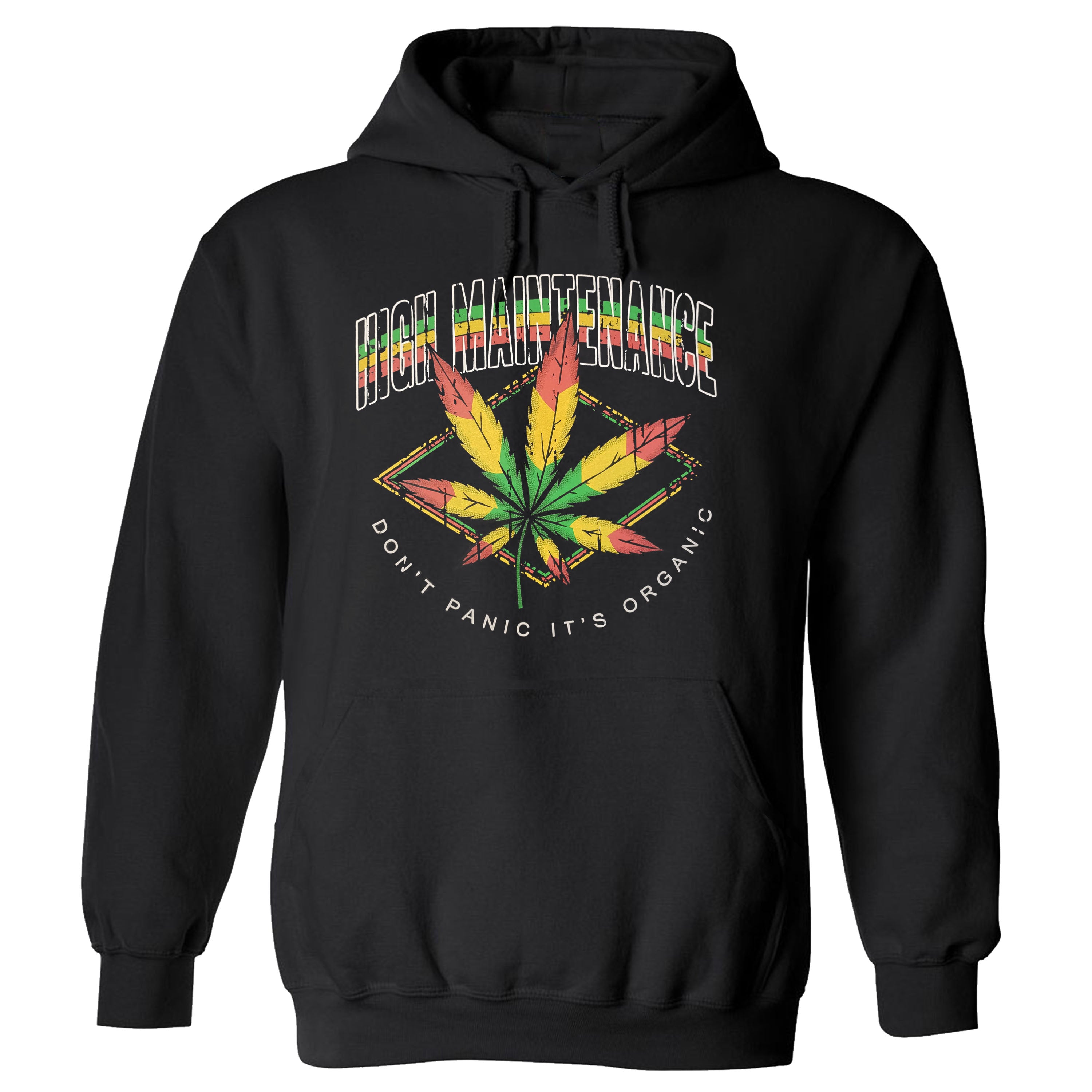 Marijuana weed 420 Cannabis High Maintenance T-shirts Sleevless Hoodies S-3XL