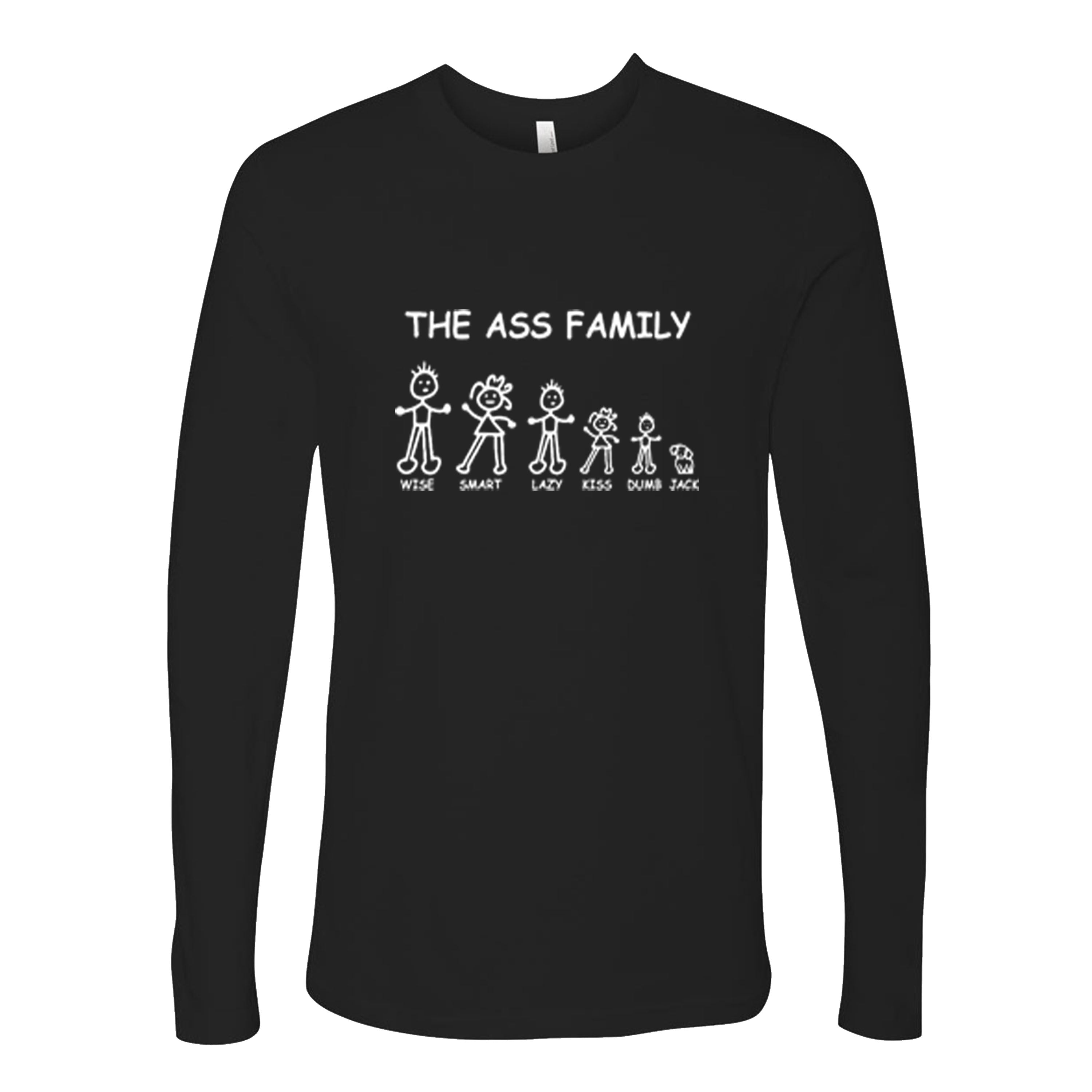 The Ass Family T-shirts Sleevless Hoodies S-3XL