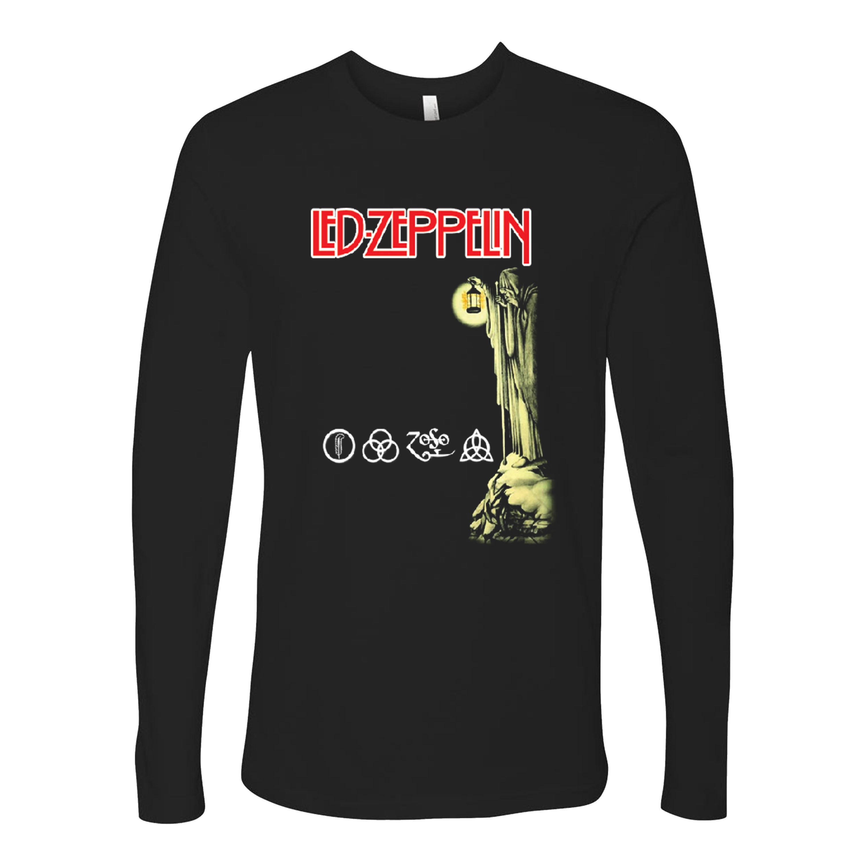 Led Zeppelin Hermit Short, Long Sleeve, Sleevless,  T-Shirt S-3XL