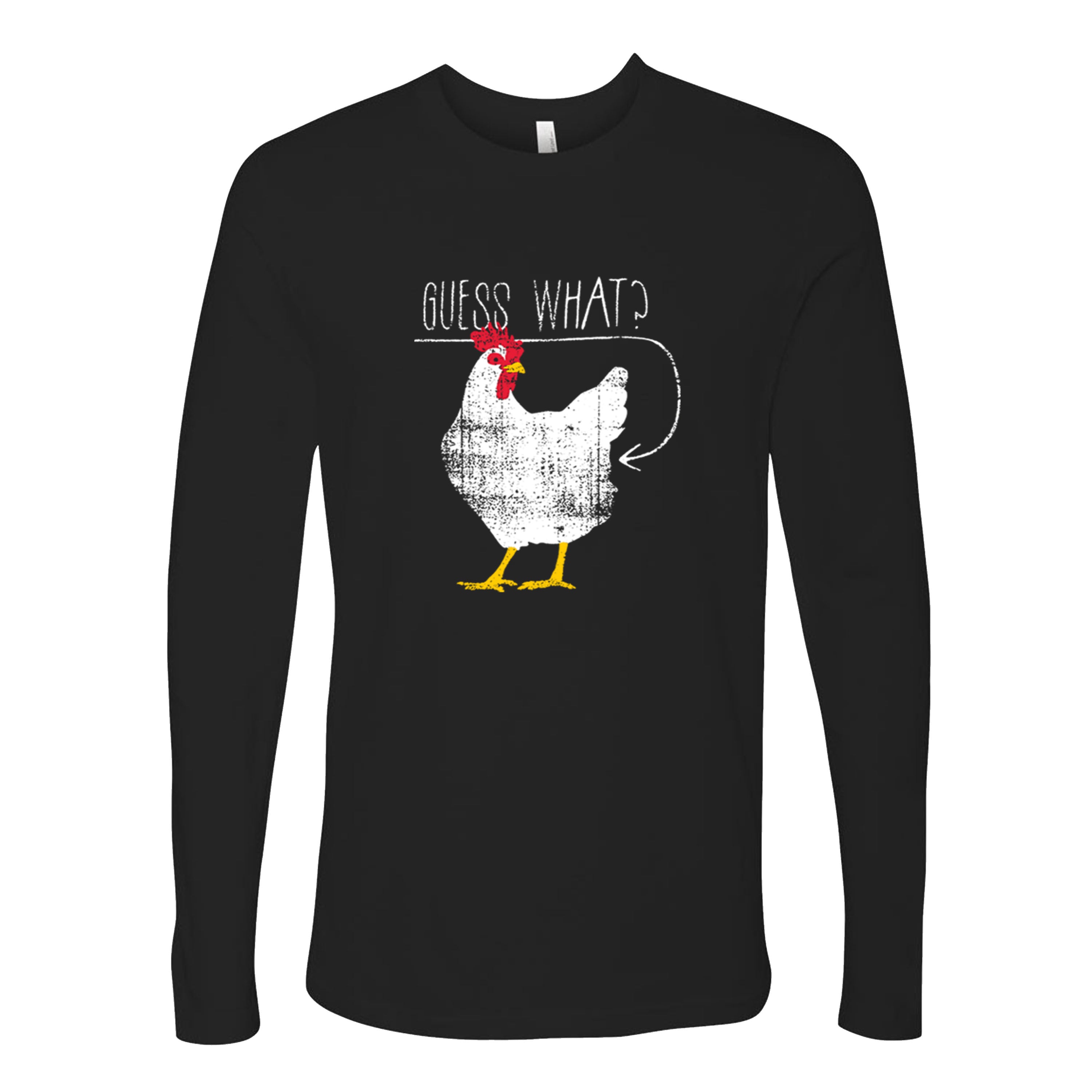 Guess What? Chicken Butt! T-shirts Sleevless Hoodies S-3XL