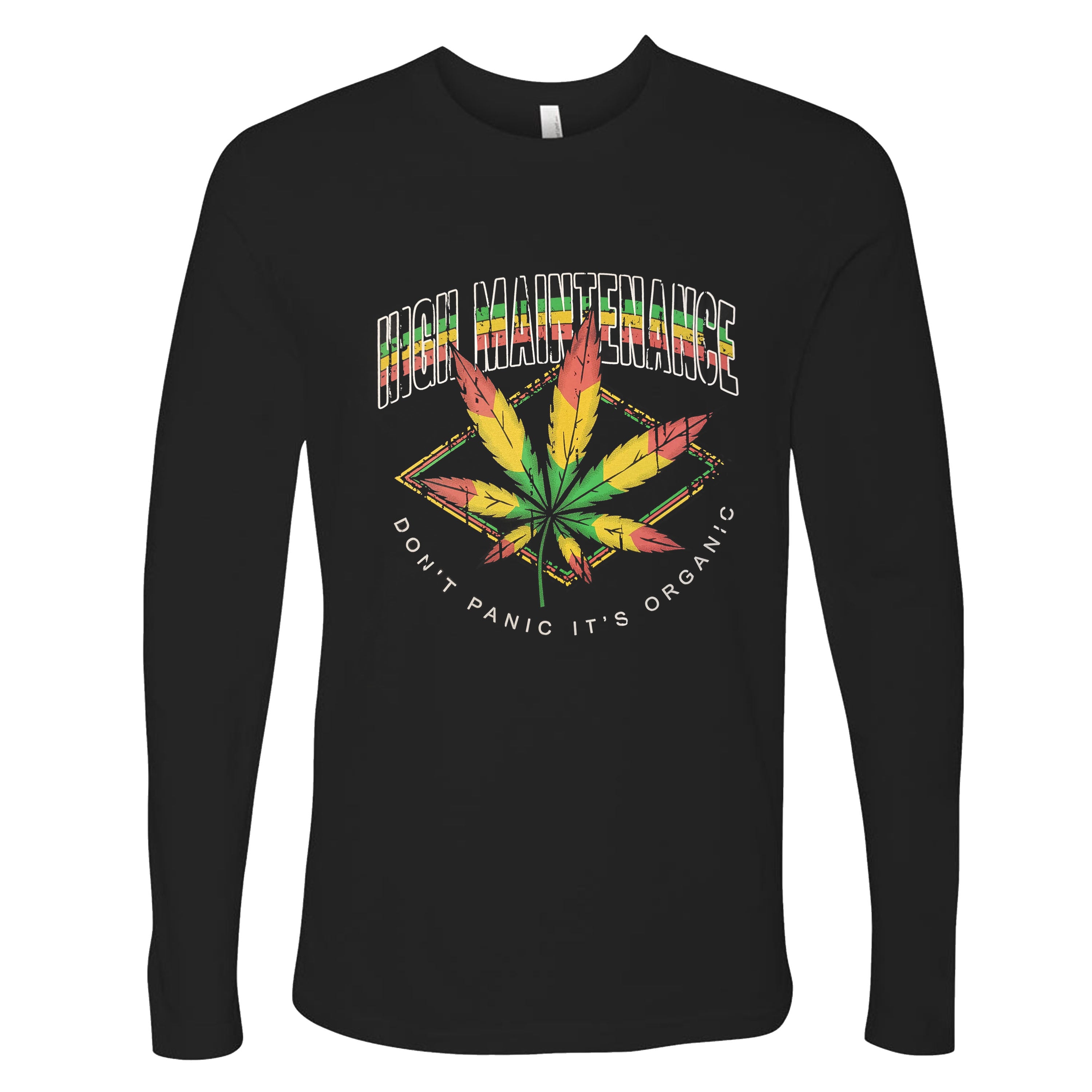 Marijuana weed 420 Cannabis High Maintenance T-shirts Sleevless Hoodies S-3XL