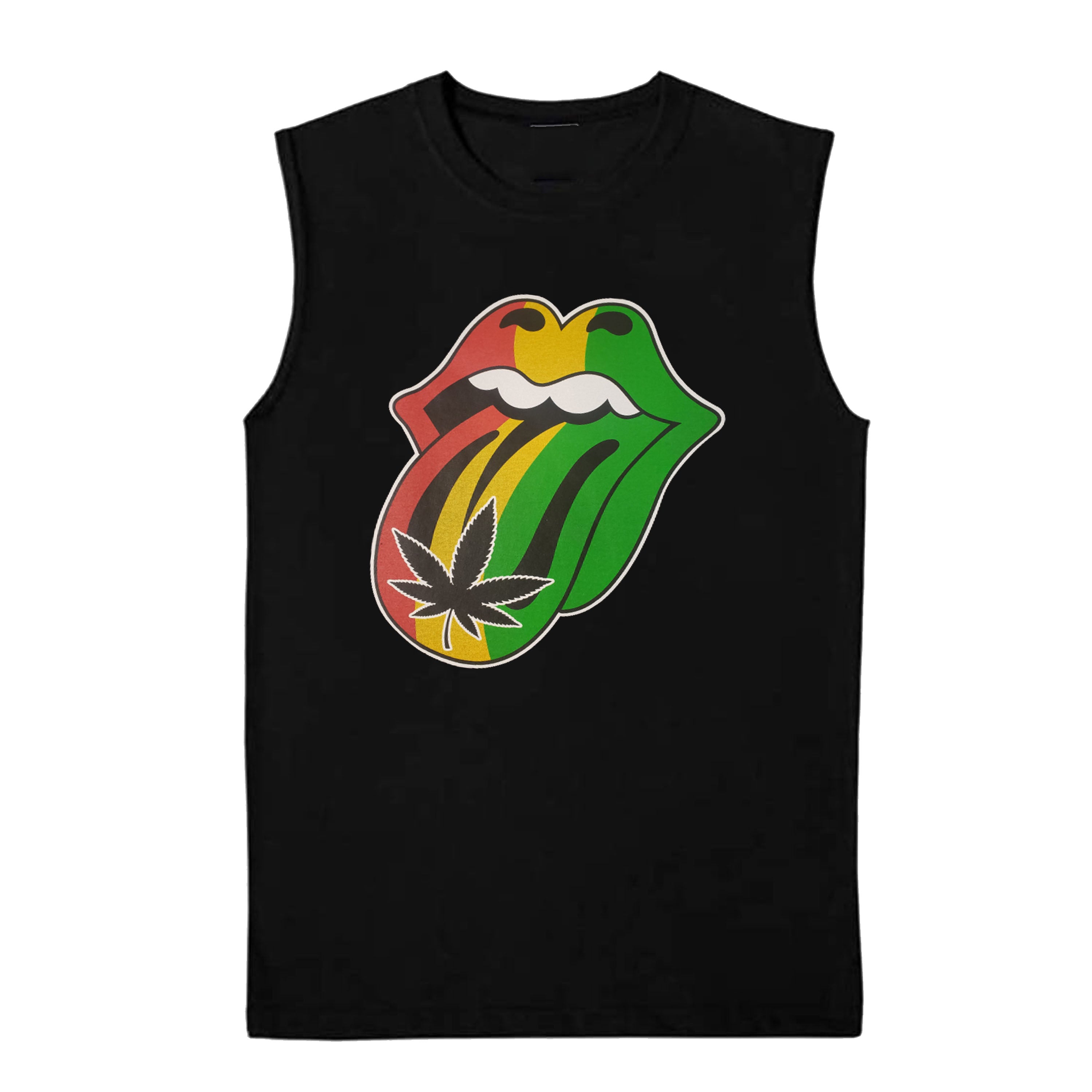 Marijuana weed 420 Cannabis Rolling Stones T-shirts Sleevless Hoodies S-3XL