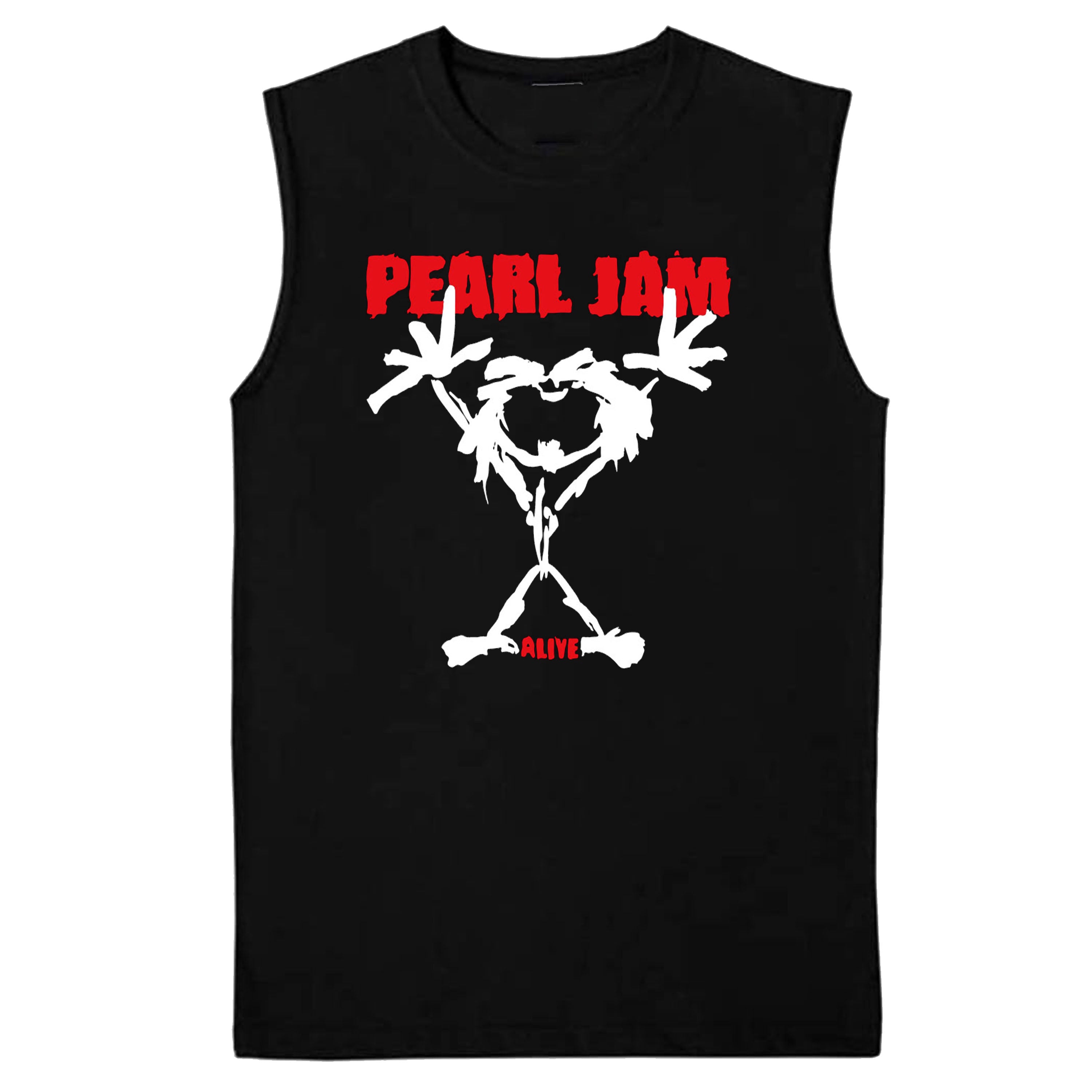 Pearl Jam Stick Man Short, Long Sleeve, Sleevless,  T-Shirt S-3XL