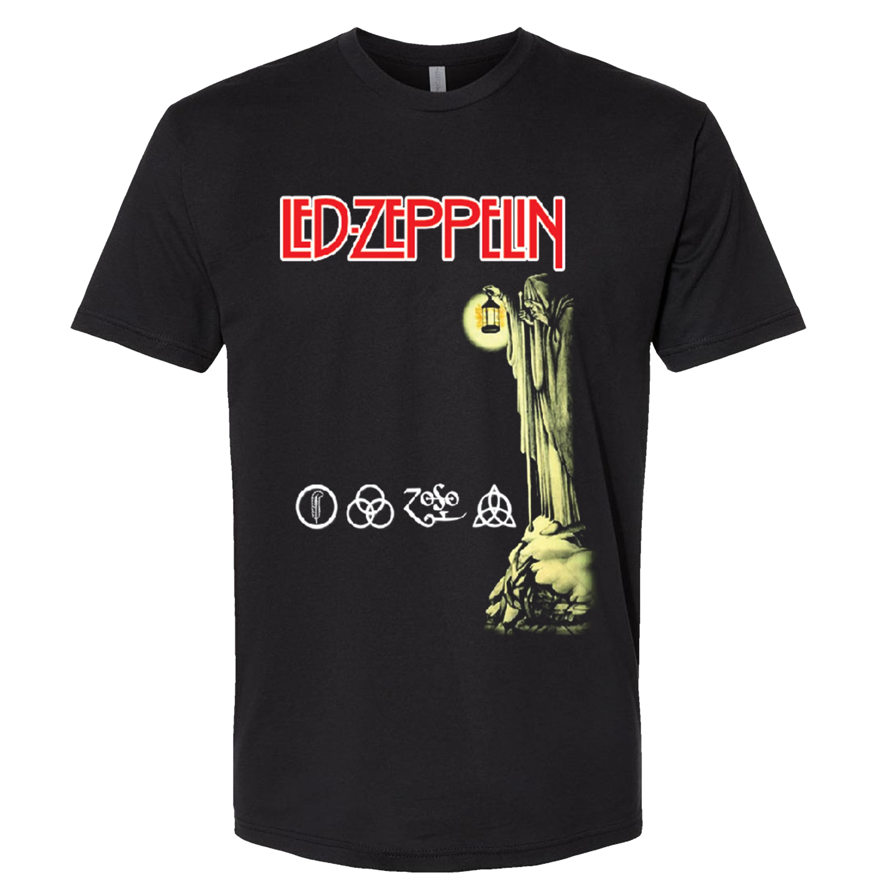 Led Zeppelin Hermit Short, Long Sleeve, Sleevless,  T-Shirt S-3XL