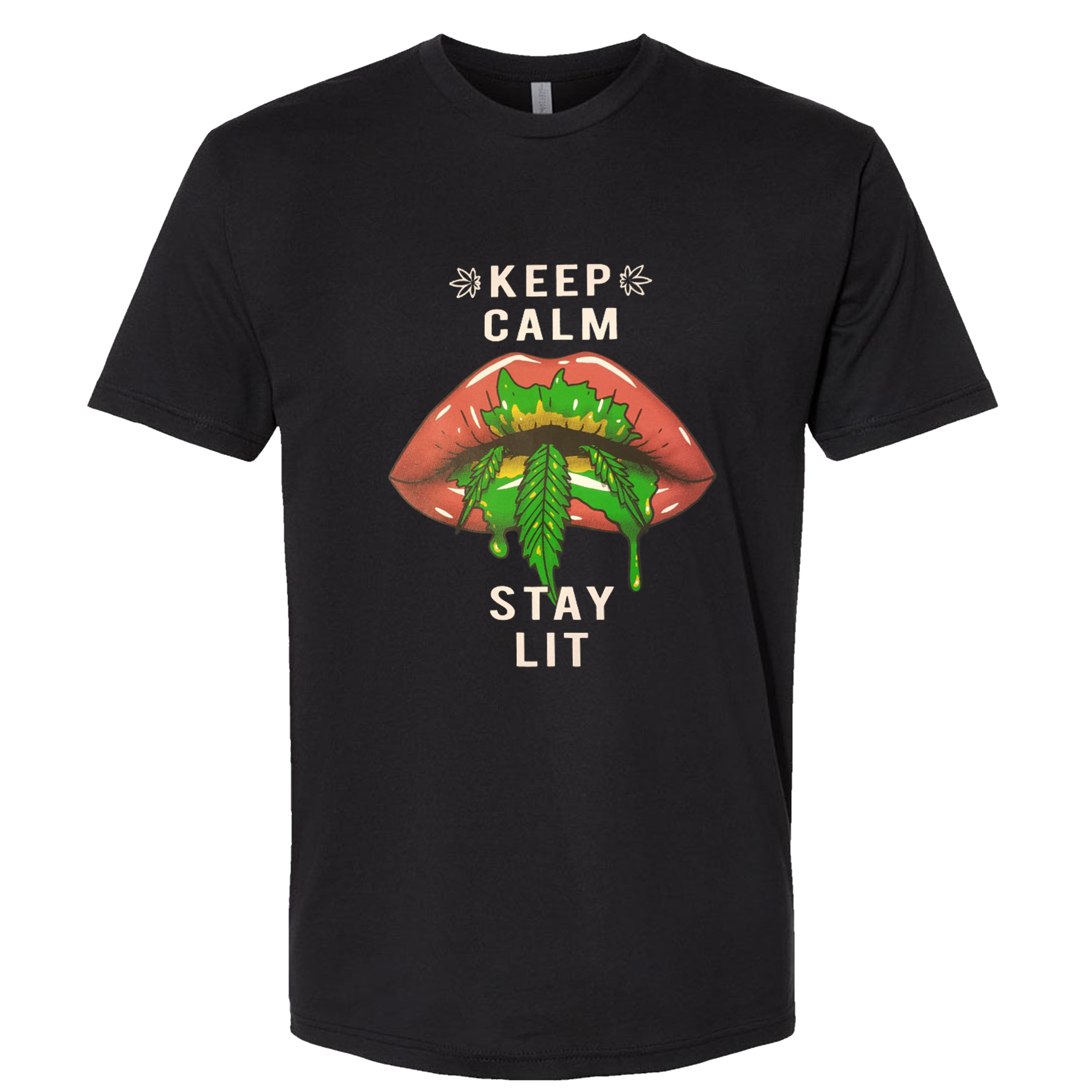 Marijuana weed 420 Cannabis Keep Calm Stay Lit T-shirts Sleevless Hoodies S-3XL