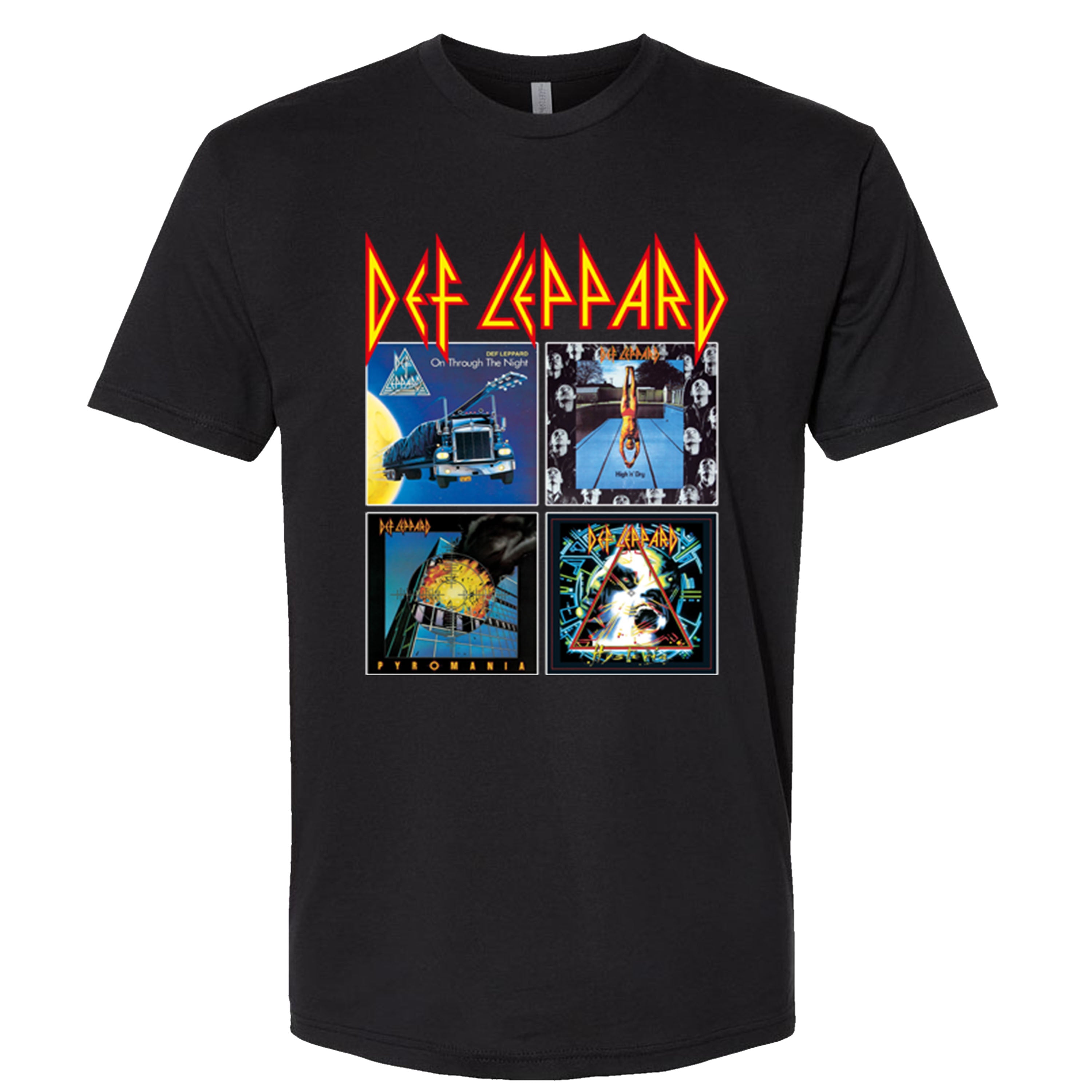 Def Leppard 1980s Heavy Hair Metal Band Rock & Roll T-shirts Sleevless Hoodies S-3XL