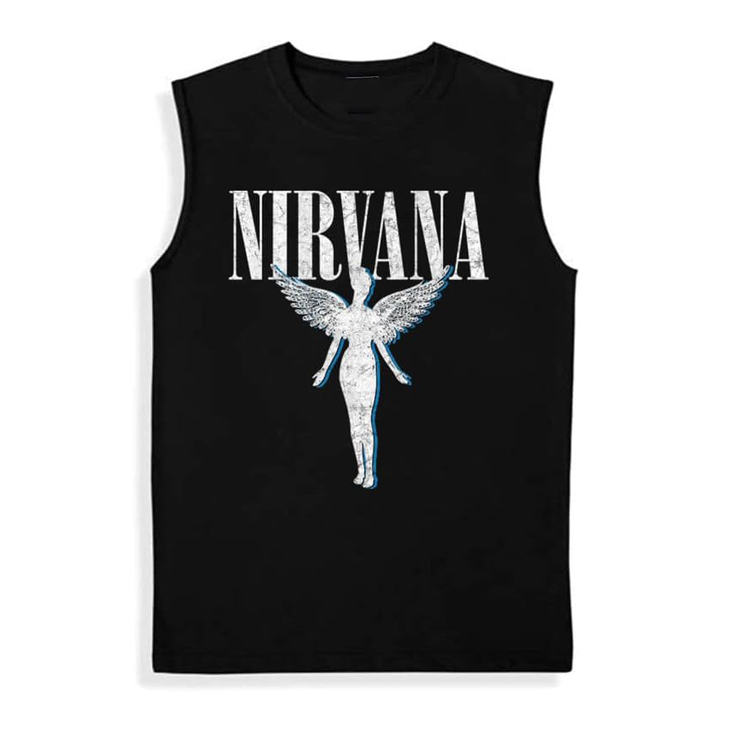 Nirvana Men's in Utero Tour Soft T Slim Fit T-shirts Sleevless Hoodies S-3XL