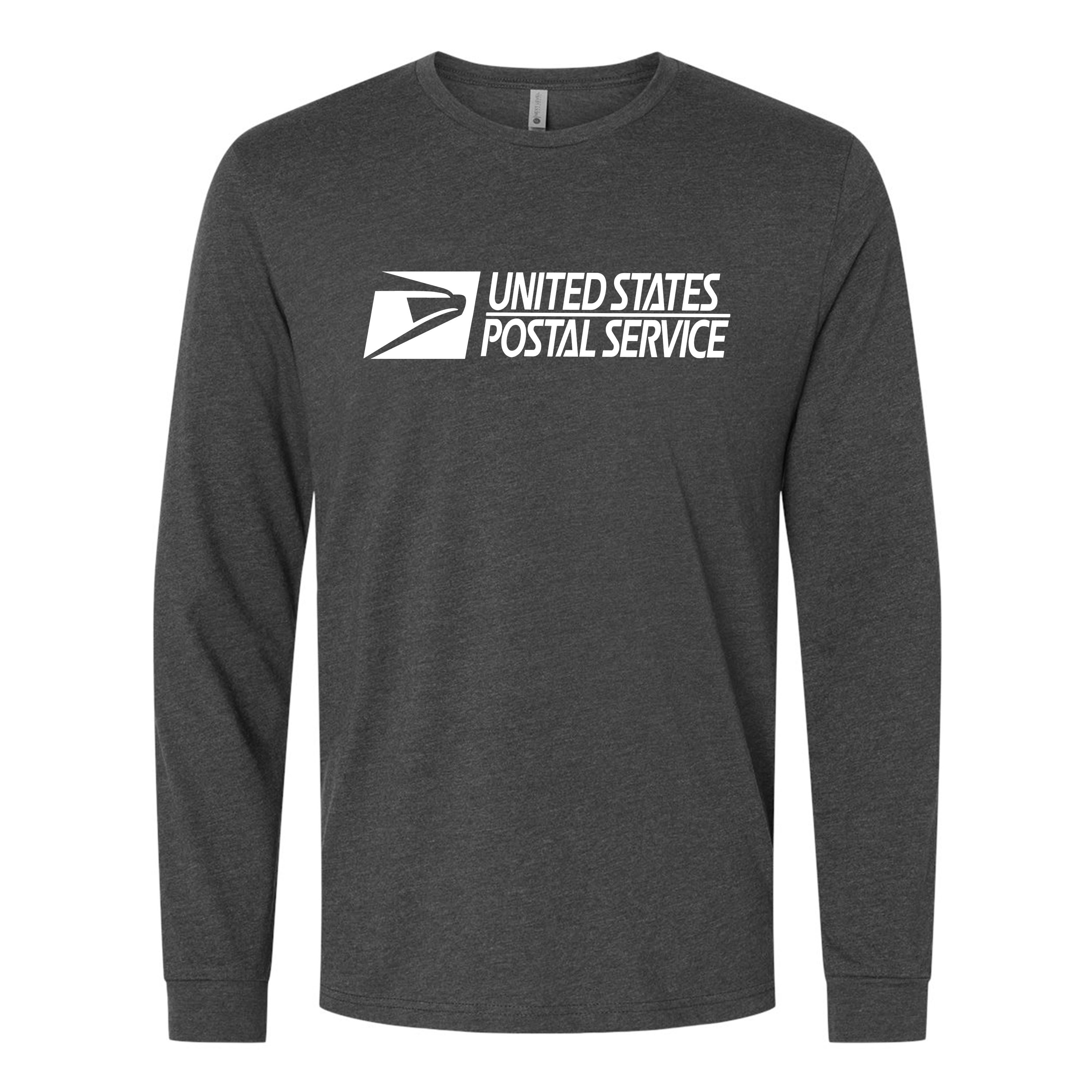 USPS - United States Postal Service Long Logo T-Shirt Short Sleeve, Long Sleeve, Hoodie