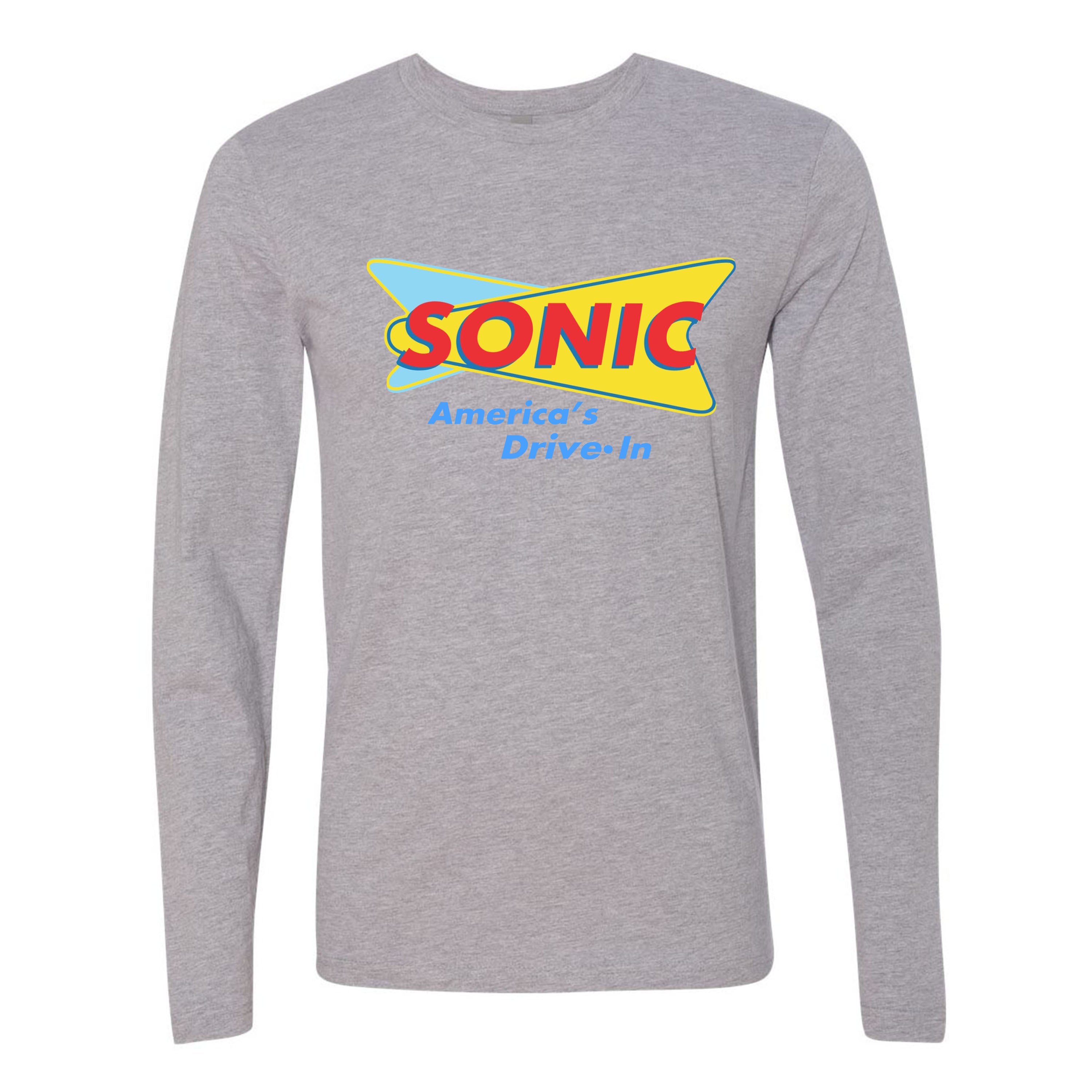 SONIC DRIVE in DINE TEE Tshirt Graphic Logo Mens Cotton Short Long Polo Sleeve Hoodie